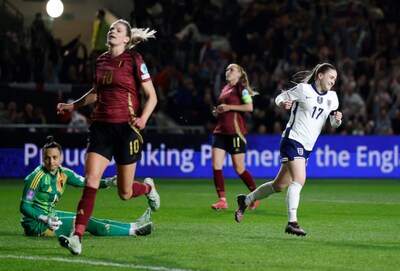 Trop forte, l'Angleterre surclasse la Belgique en Ligue des Nations dames