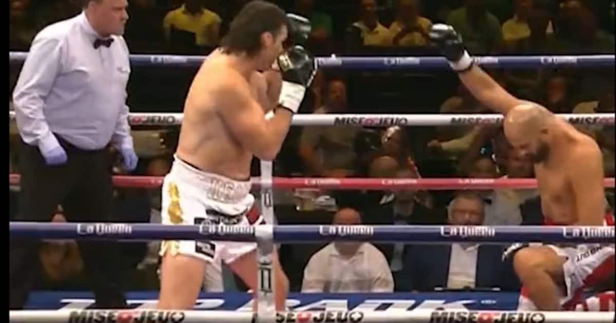 Un boxeur refuse le combat et est déclaré KO après 16 secondes | 7sur7.be