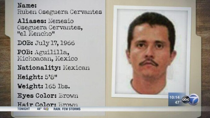 Le baron de la drogue Nemesio Oseguera, alias El Mencho, tué par l ...