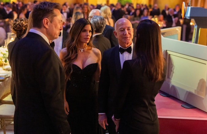 Les images du “dîner à un million de dollars” de Trump | 7sur7.be