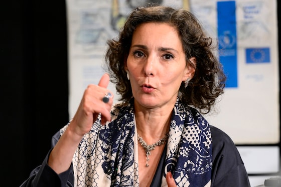Hadja Lahbib,  la commissaire européenne en charge de la gestion des crises