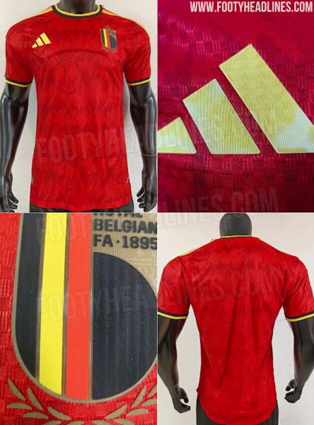 Les maillots des Diables pour le Mondial 2026? | 7sur7.be
