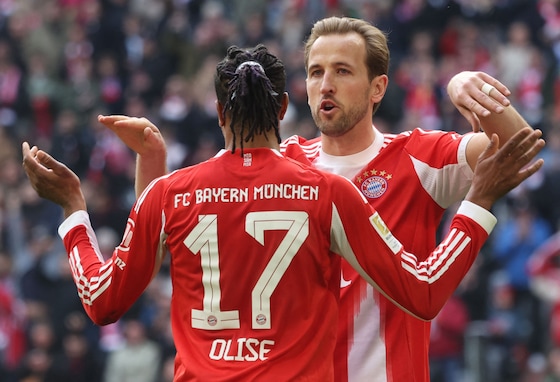 Michael Olise et Harry Kane