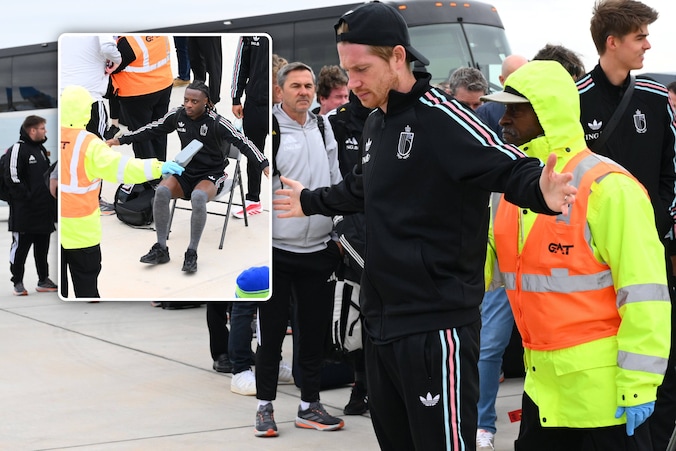 “Du jamais vu”: les Diables Rouges fouillés sur le tarmac avant leur ...