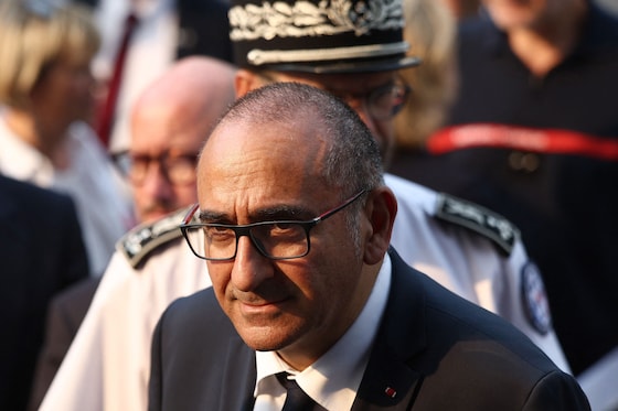 Le ministre français de l'Intérieur, Laurent Nuñez, à Bordeaux le 22 juillet 2026.