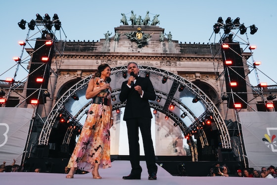 Joëlle Scoriels et Peter Van de Veire.
