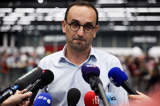 Thomas Cazenave, le maire de Bordeaux