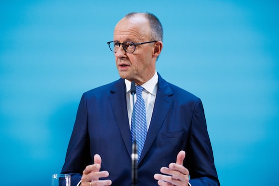 Le chancellier allemand Friedrich Merz, le 29 juillet 2026 à Berlin.