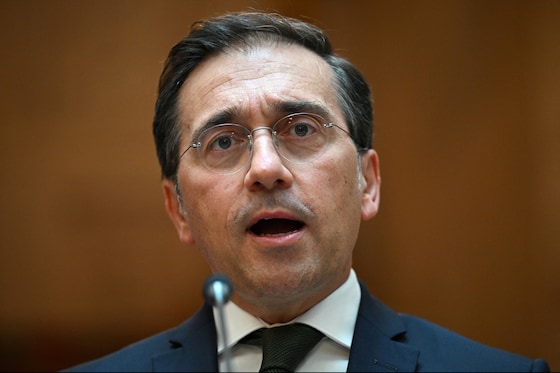 Le ministre espagnol des Affaires étrangères José Manuel Albares