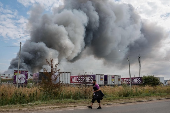 Un entrepôt du géant de l'e-commerce russe Wildberries a été touché (Podolsk, région de Moscou, 16 août)