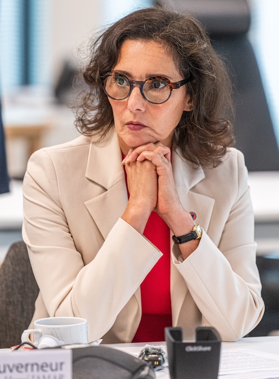  Hadja Lahbib, commissaire européenne à la gestion des crises.