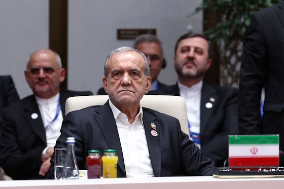 Le président iranien Massoud Pezeshkian