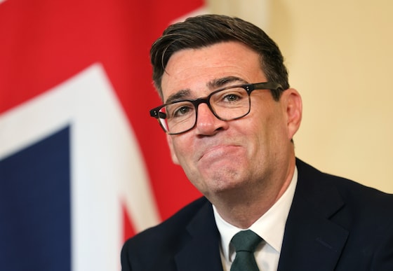 Le Premier ministre britannique, Andy Burnham