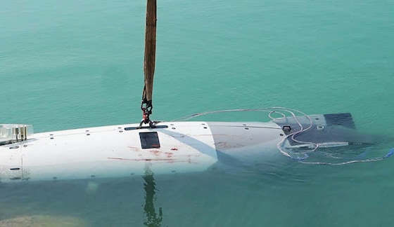 Le drone sous-marin américain saisi par l'Iran