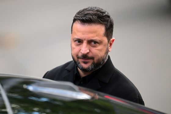 Le président ukrainien Volodymyr Zelensky.