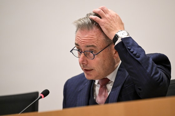 Le Premier ministre Bart De Wever (N-VA)