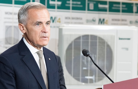 Le Premier ministre canadien Mark Carney.
