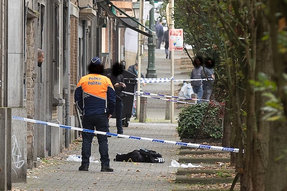 Les lieux de la fusillade qui a coûté la vie à Nordine, le policier de la Brigade anti-agression bruxelloise, à Jette.