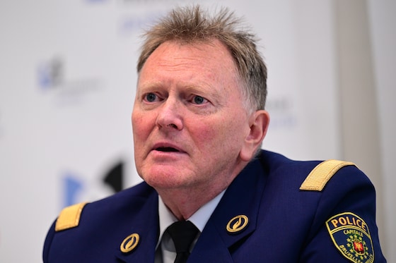 Le chef de corps Michel Goovaerts.