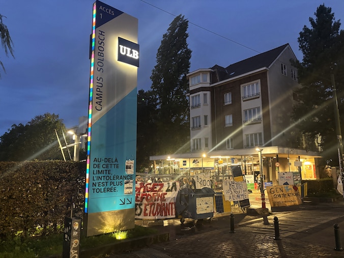 Le campus Solbosch de l’ULB partiellement bloqué par l’action d’un ...