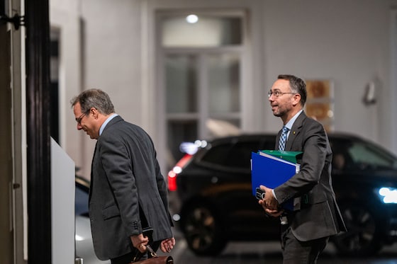 David Clarinval et Maxime Prévot.