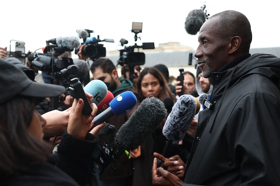Le maire de Saint-Denis, Bally Bagayoko (LFI), à Orléans le 24 octobre 2026.