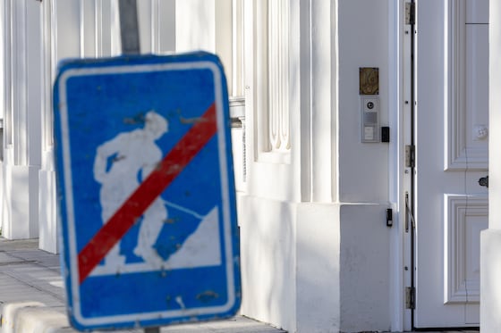 L'entrée du Seize, jeudi après-midi.