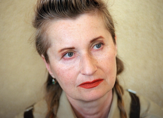 Elfriede Jelinek en 1999.