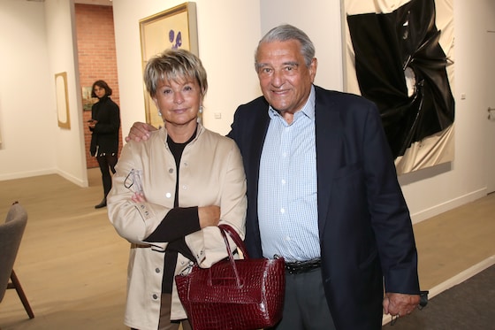 Guy Ullens de Schooten et son épouse Myriam.