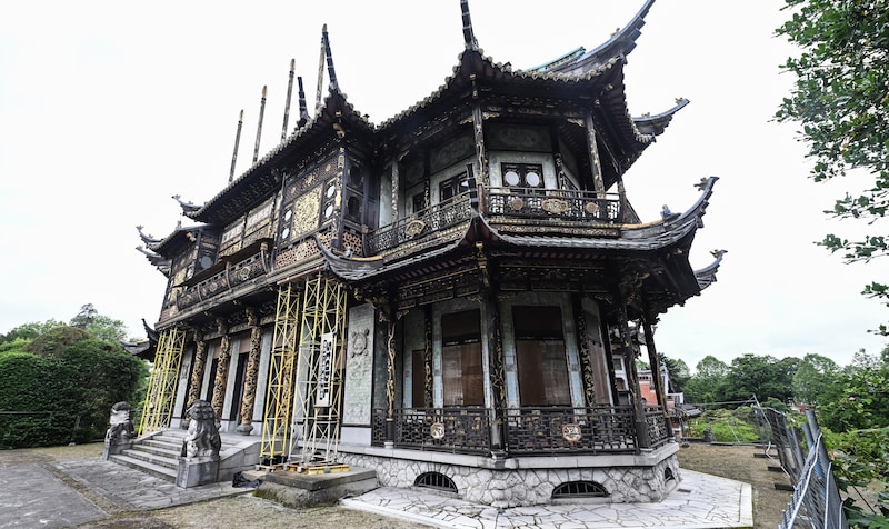 Le Palais chinois de Laeken, candidat à la 5e édition du Challenge Patrimoine.