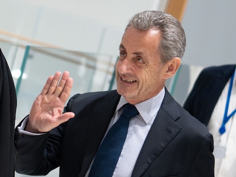 L'ancien président français Nicolas Sarkozy, le 27 mars 2025 au Tribunal de Paris.