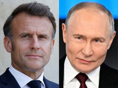 Macron dénonce la “terreur” et la “barbarie” de la Russie