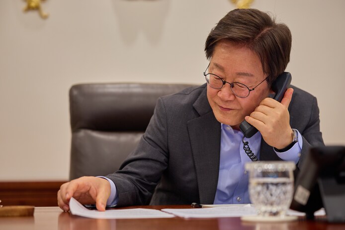 Lee Jae-myung, le nouveau président sud-coréen.