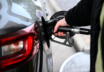 The price of diesel at the pump falling