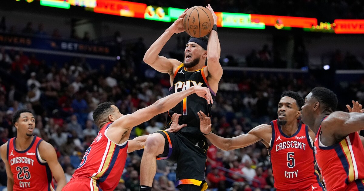 Le show de Devin Booker contre les Pelicans | 7sur7.be