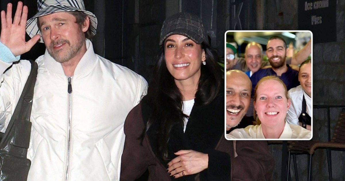 “Ils ont même emporté les restes”: Brad Pitt et Ines de Ramon dînent ...