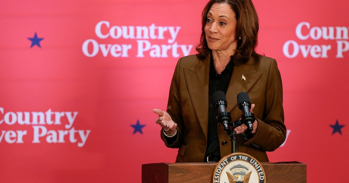 Harris veut jouer la carte de l'âge et de la santé contre Trump | 7sur7.be